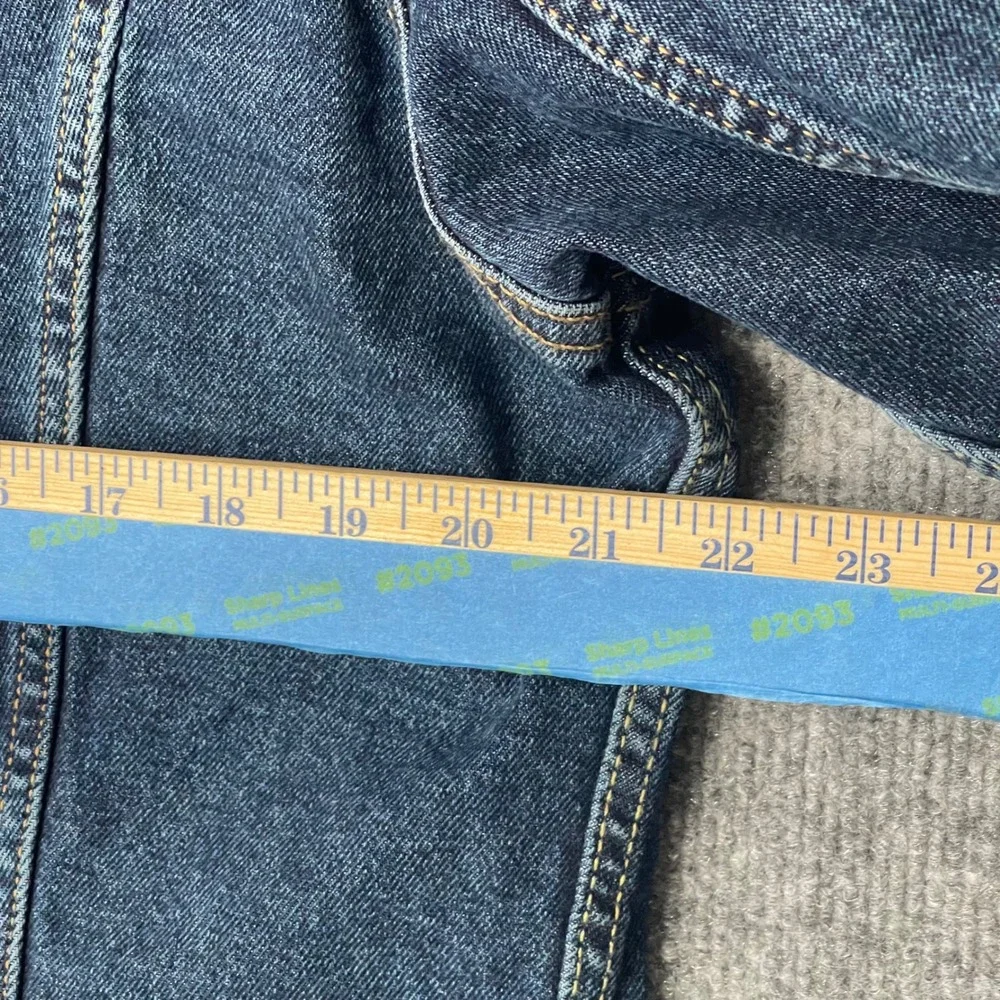 Levis Mens The Trucker Jacket Standard Fit Dark Wash Denim Blue 723340322 Size M